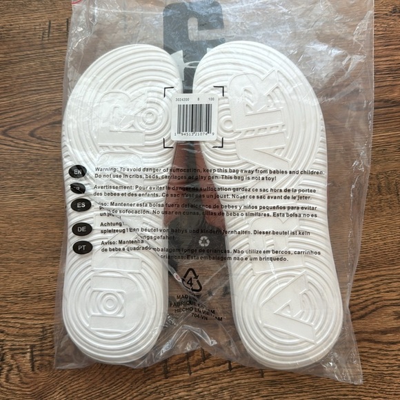 Women UA Under Armour UA W ANSA LE
Slide Sandals. Size 8. Rose Gold/Pink White. - Picture 9 of 9